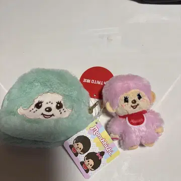 몬치치 보들보들 파우치, 봉제 인형 세트