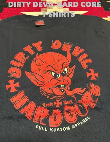 DIRTY DEVIL HARD CORE 티셔츠