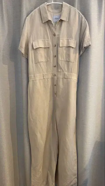 vintage 구제 올인원 베이지