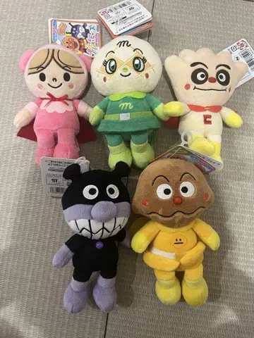 [새상품] 호빵맨 프리티 콩 봉제 인형