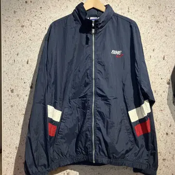 90s-00s BIKE 나일론 자켓 바이크 빈티지 네이비