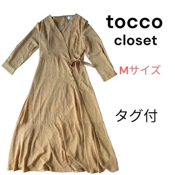 [ tocco closet ] 토코 클로젯 택 포함 롱 원피스 M