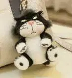 심술궂은 고양이 봉제 인형
