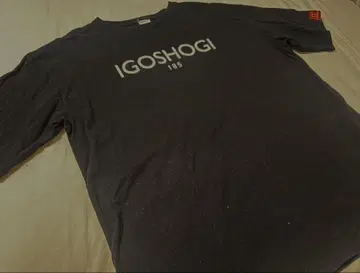 IGOSHOGI 185 로고 티셔츠 블랙