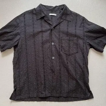 WYM EMBROIDERY SHEER WASHER SHIRT M