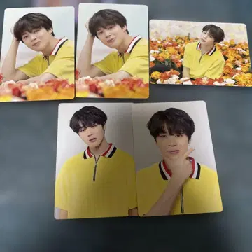 BTS Jimin LOVE YOURSELF 사진 5매 세트