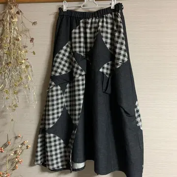 자우 깅엄 스커트
