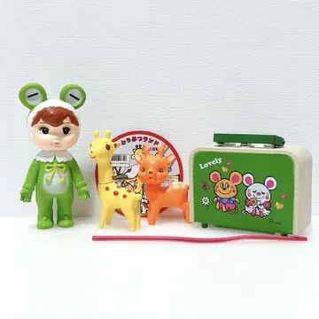 나카요시 챠미 짱 미니어처 컬렉션 가챠 레트로 개구리