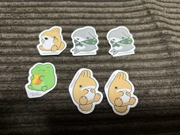 영화 외출 아기 상어 스티커 6점