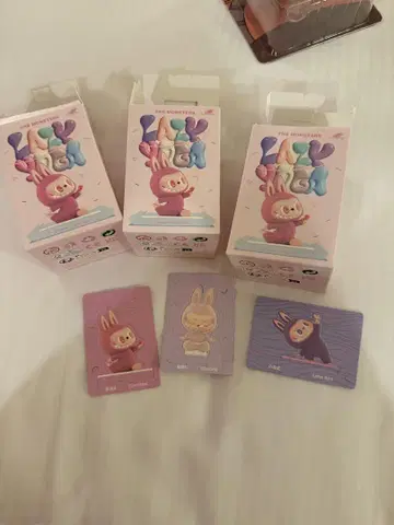 Lazy Miga 피규어 세트 3개
