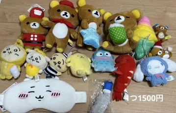 리락쿠마, 치이카와 (먼작귀), 시나모롤, 폼폼푸딩, 한교동 등