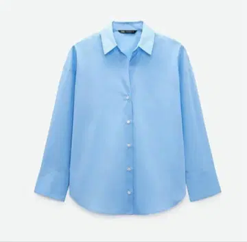 ZARA 셔츠 블루