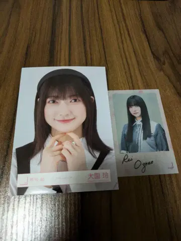 오오조노 레이 클래식 코디 브로마이드와 클리어 스티커 세트