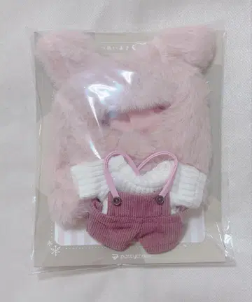 앙스타 이츠누이 갈아입히기 시리즈 포근 애니멀 머플러 세트 핑크