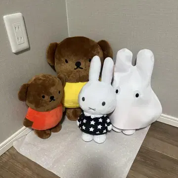 미피 봉제 인형 세트 보리스2 미피3