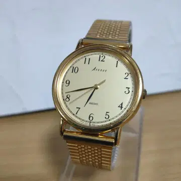 SEIKO 세이코 애비뉴 남성용 쿼츠 손목시계 배터리 작동품