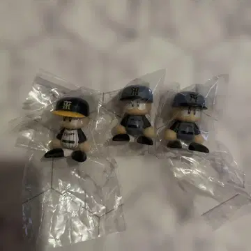 야구 선수 피규어 3체 세트 나라분데스