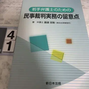 젊은 변호사를 위한 민사 재판 실무의 유의점