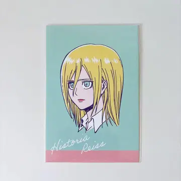 진격의 거인 popup wit studio 엽서 히스토리아
