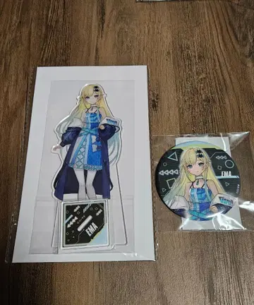 [세트] 브이스포! 아이자와 에마 GiGO 한정 아크릴 스탠드 캔뱃지
