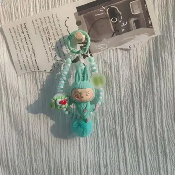 LABUBU 봉제 인형 키링 스마트폰 스트랩