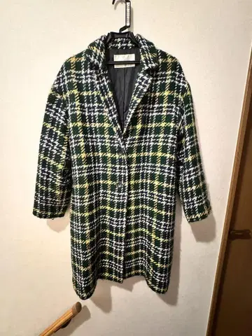 체크 코트 롱 코트 NATURAL BAUTY BASIC
