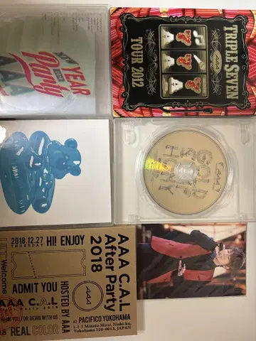 AAA DVD 케이스 엽서 메이킹