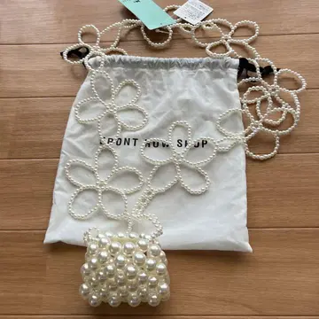 FRONT ROW SHOP 플라워 스트랩 미니 백