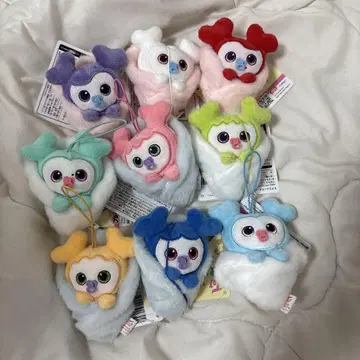 [당일 발송] TWICE 아기 싸개 마스코트 9종 세트