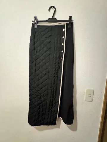 퀼팅 스커트 랩스커트