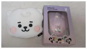 BT21 RJ 손목 쿠션 TinyTAN 마우스 (Jin) 세트
