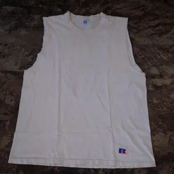 RUSSELL ATHLETIC 슬리브리스 T셔츠 USA 제작 4518