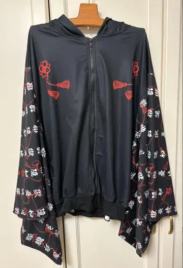 ACDC RAG 주바쿠 기모노 ZIP 후드티 일본풍 락 서브컬쳐