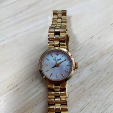 kate spade 핑크 골드 손목시계