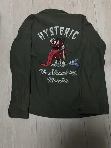 HYSTERIC 스트로베리 몬스터 밀리터리 자켓