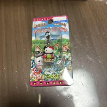 초레어 새상품 게로 온천 한정 헬로키티 기모노 참 2004년 제작