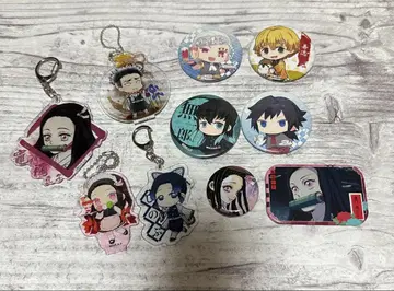 귀멸의 칼날 캔배지 외 세트