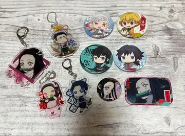 귀멸의 칼날 캔배지 외 세트