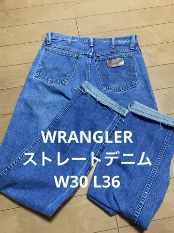 WRANGLER 스트레이트 데님 W30 L36 청바지