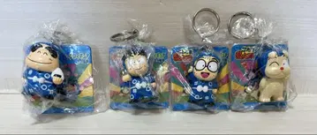 당시 물품 레어 닌타마 란타로 키체인 피규어 전 4종 묶음 판매