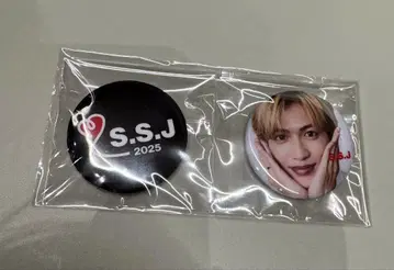 SSJ 2025 시손 쥰 캔배지 입장객 혜택 기념품