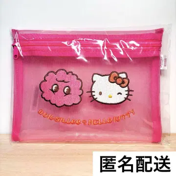 SHINee KEY HELLO KITTY 콜라보 메쉬 파우치 복실이