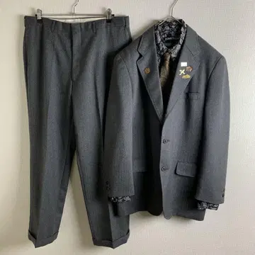 묶음 판매 셋업 헤링본 넥타이 셔츠 보태니컬 캐주얼