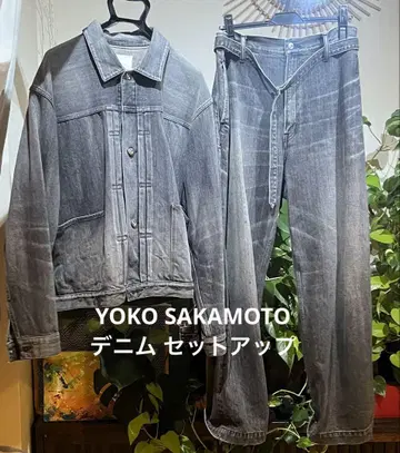 YOKO SAKAMOTO 데님 셋업