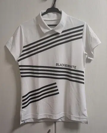 BLACK&WHiTE 골프 셔츠