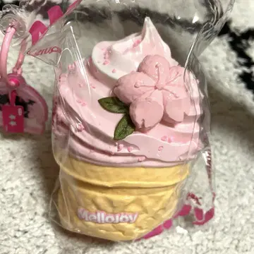 Mellojoy DIYJOJO 스퀴즈 소프트 아이스크림 벚꽃