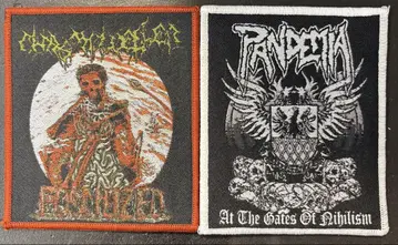 새상품 Pandemia Chasmdweller 패치 deathmetal