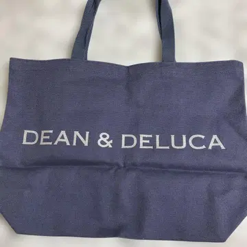 미사용 DEAN & DELUCA 채리티 토트백 블루 그레이