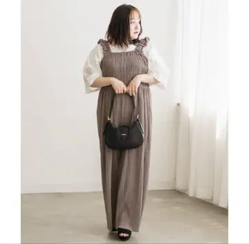 clette 쿠레트 플리츠 프릴 살로펫 3L 모카