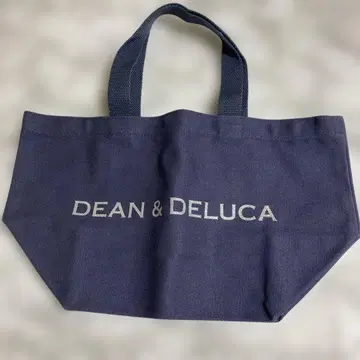 미사용 DEAN & DELUCA 채리티 토트백 블루 그레이 S